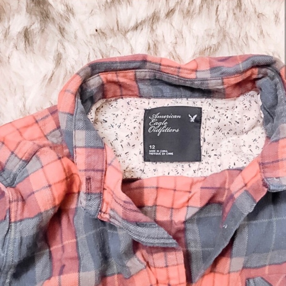 🌟3/$20 American Eagle Basic Flannel